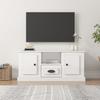 VidaXL TV Stand High Gloss White 100x35.5x45 Cm Engineered Wood 816458