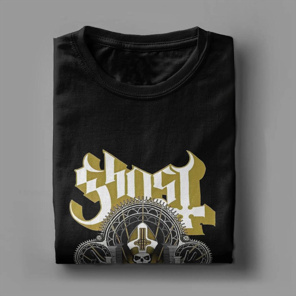 Ghost Rock 2025 Tour New Arrival T Shirt for Men Women  Pure Cotton  Tee Shirt Clothing