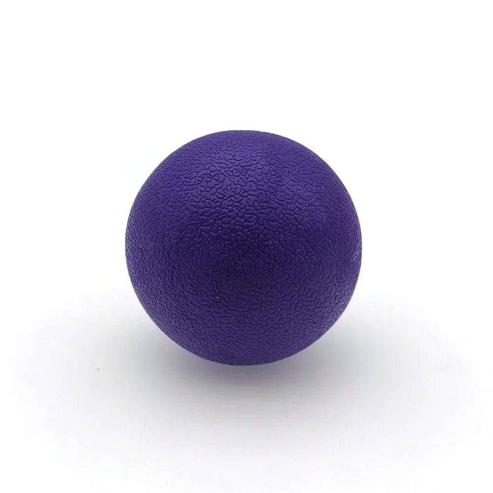 TPE Fascia Ball Lacrosse Muscle Relaxation Exercise Sports Fitness Yoga Peanut Massage Ball Trigger Point Stress Pain Relief