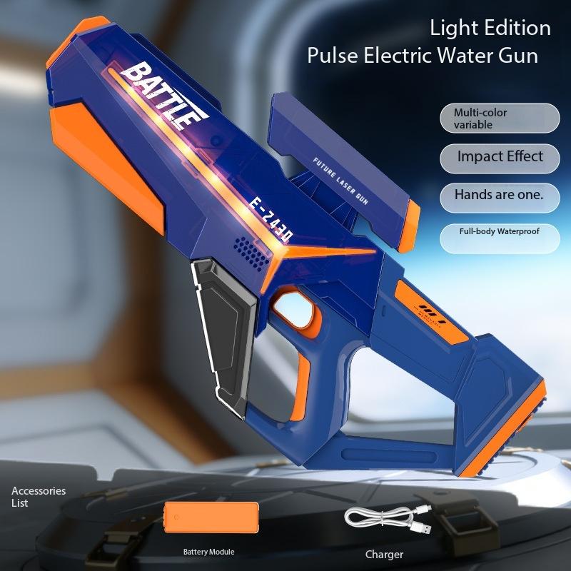 Brand-Spanking-New First-Class Electric Superior-Grade Led Water Gun Premium-Quality Automatic Superior-Grade Water Suctionarge-Capacity