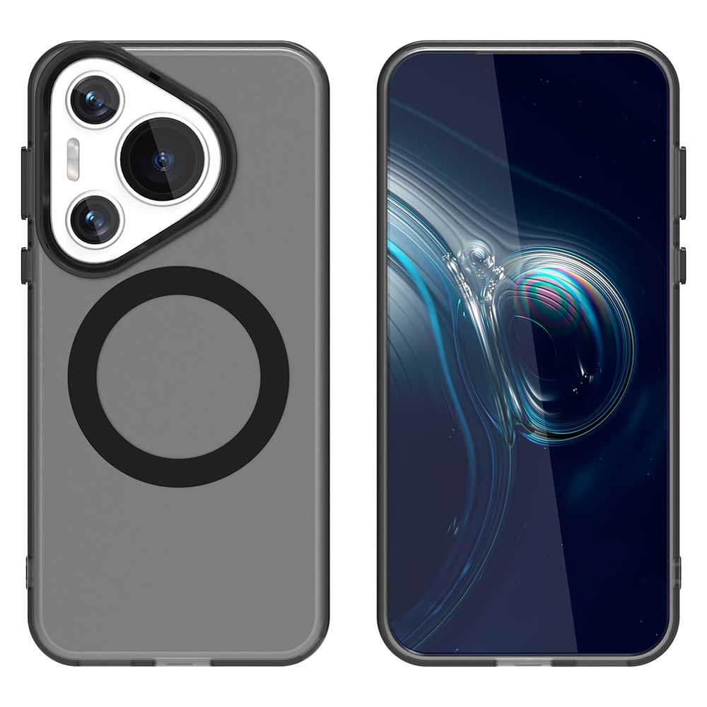 Magsafe Matte Phone Case For Huawei Pura 70 Ultra Pro Pro+ Protective Case Magnetic Wireless Charging Shockproof Back Cover