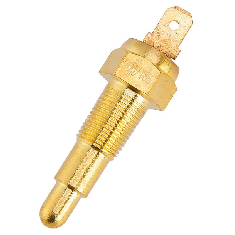 

Engine Cooling Fan Thermo Thermostat Temperature Sensor Switch 1/8 NPT 200 Degree on 185 Degree Off Universal