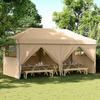 VidaXL Collapsible Pop-Up Party Tent with 4 Sidewalls, Tent, Awning Tent, Gazebo Awning, Tent 4004951