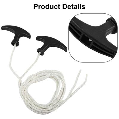 2Pcs 950mm 49cc Plastic Rebound Start Pulley Pull Rope For Moto Quad Bike Pull Cord Starter With Ergonomic Handle