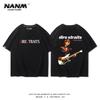 Blues Rock Hiphop Print 100 Cotton Men Women Tshirt Summer Autumn Daily Outdoor Sports Party Casual Loose Street Shortsleeve