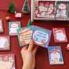 Weihnachtsmann Cartoon Weihnachten Haftnotizen - Niedliche Notizblöcke für Schüler, Schreibwaren & Geschenke