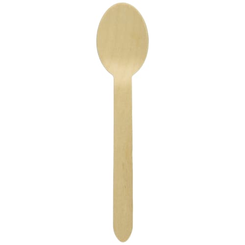 Wooden Spoons, 16cm Long, Pack of 12, Blanche