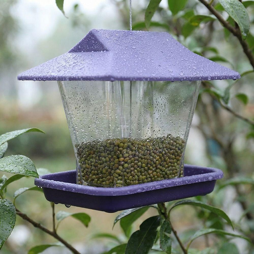 Leak-Proof Automatic Hummingbird Feeder Large Capacity Bird Feeding Station  Bird Supplies