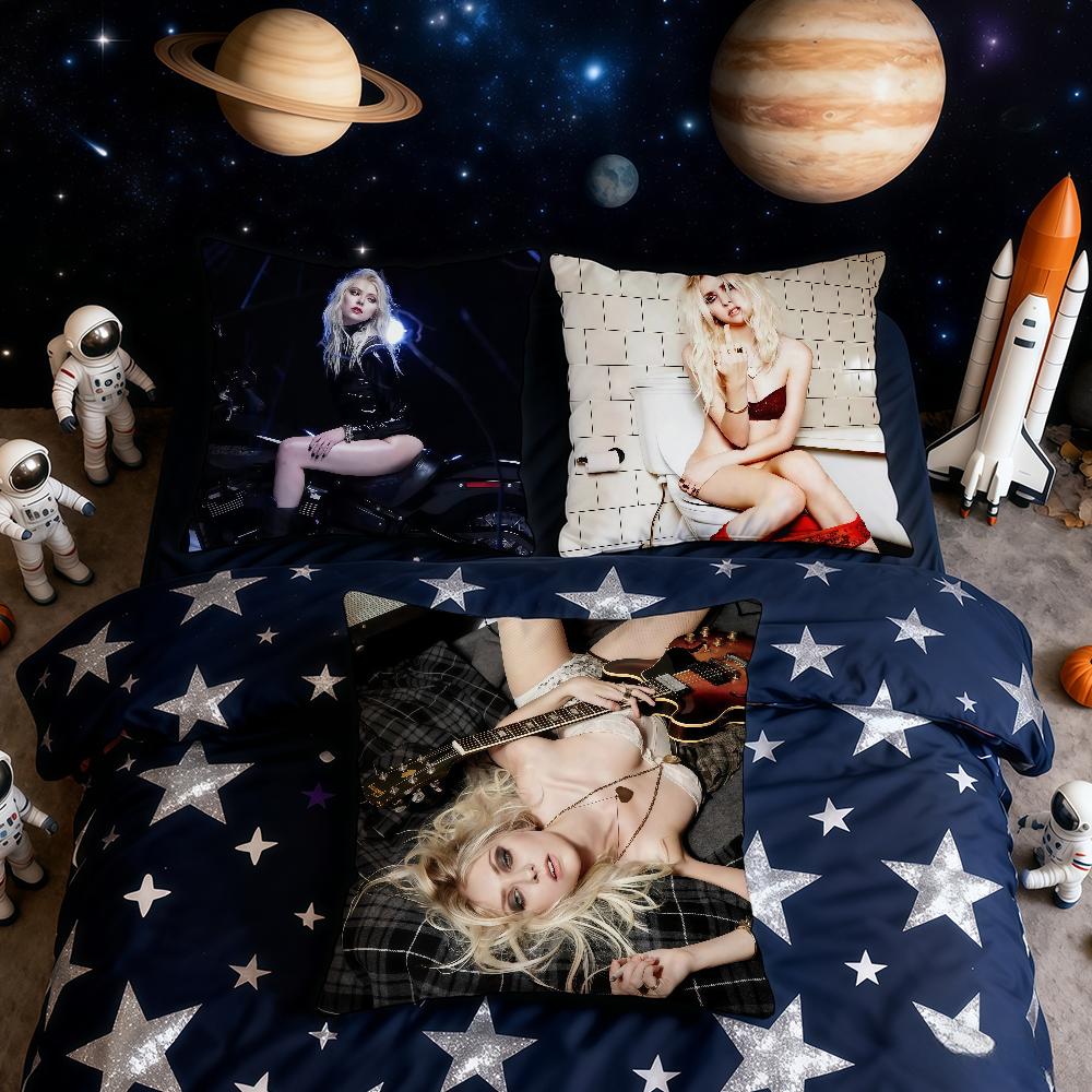 Actor Model T-Taylor Momsen Cushion Cover Home Office Convenient Nordic Simplicity Hit With Zipper Cushion Cover
