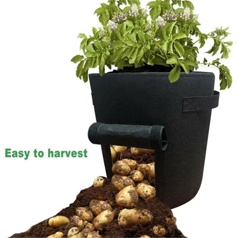 1PCS Flower Planting Growth Bag Potato Carrot Planting Bag Taro Peanut Greenhouse Vegetable Planting Bag
