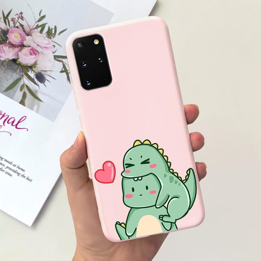 For Samsung Galaxy S20 Plus Case SM-G985F Silicone Cover Cute Astronaut Cartoon Soft Funda For Samsung S20 S20+ 5G SM-G986F Capa