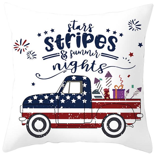 New Peach Leather Velvet Printed Pillowcase Car Sofa Festive Decoration Pillowcase