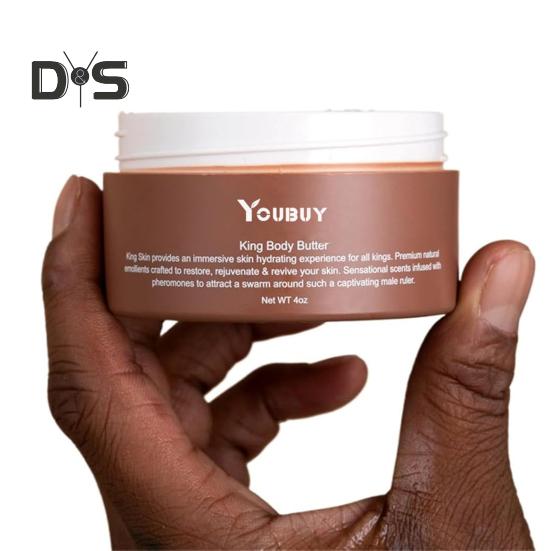1/2Pcs Skin Body Butter for Men 120g Shea Butter Soothing Effect Nutritional Benefits Intense Hydration Jojoba Oil Lightweight Moisturizer