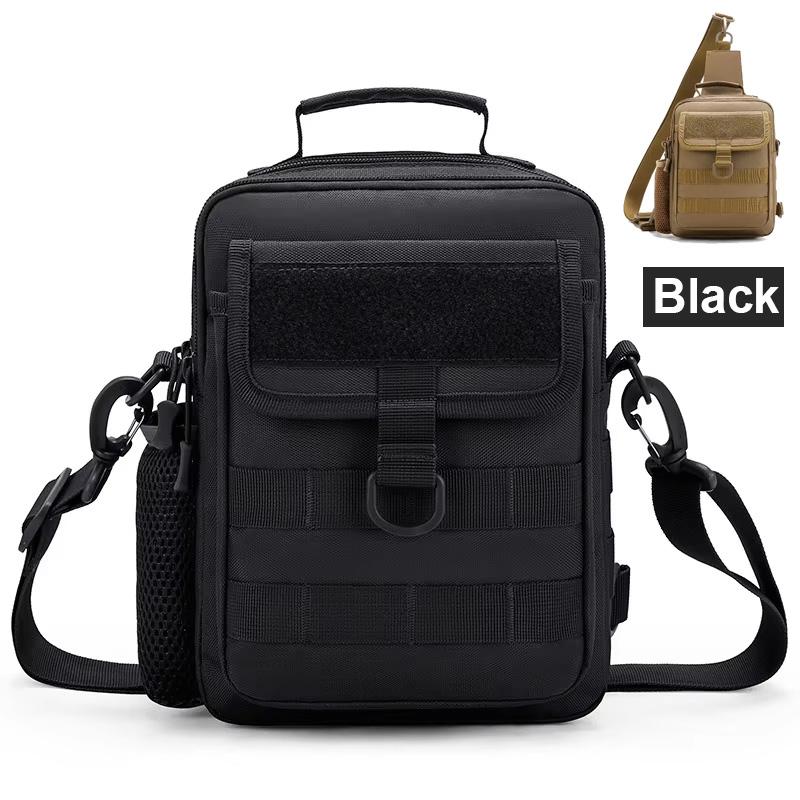 Tactical Waist Bag Molle Outdoor Handbag Waterproof Camping Travel Hiking Trekking Hunting Shoulder Bags Messenger Fishing Pack
