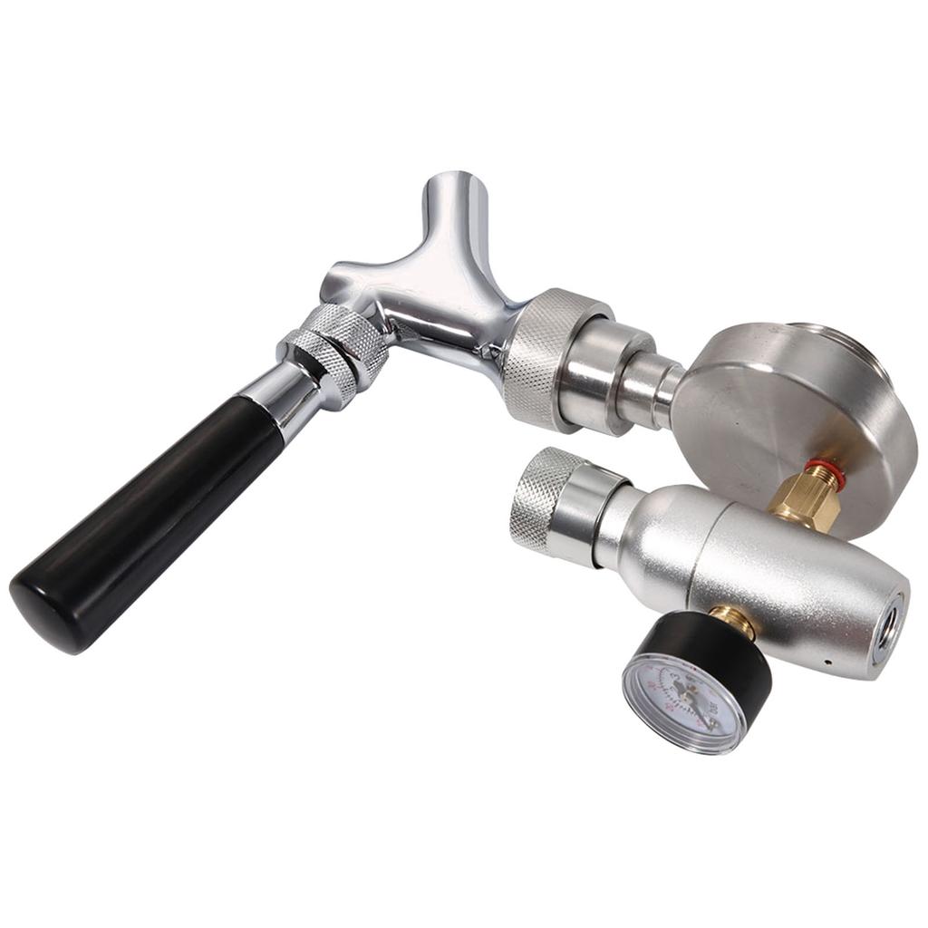 Stainless Steel Beer Spear Faucet Tap Dispenser Kit for 2LCelsius3.6LCelsius4L   Keg Beer Growler