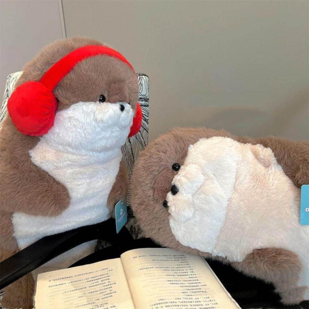 Plush Sea Lion Plush Pillow Soft Sleeping Pillow Creative Gift Plush Doll  Gift
