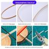 Square Bamboo Strips for DIY 3D Models & Handmade Art
