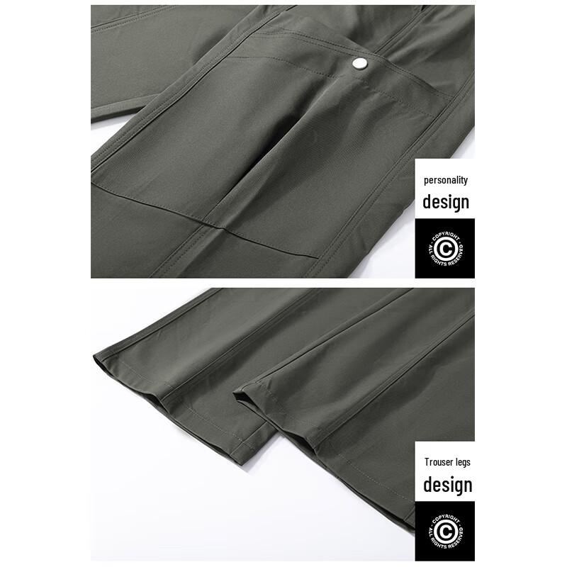 Jeanswest Men's Loose Fit Outdoor Cargo Pants