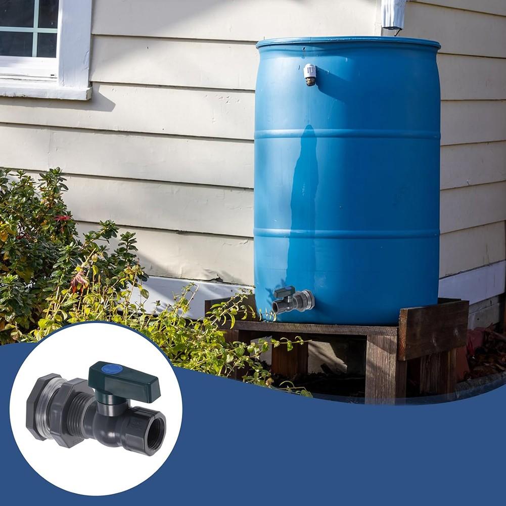 Ball Valve With Gasket Plastic Rain Tank Valve Rain Tank Faucet Kits