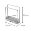 Detachable Kitchen Dishcloth Holder Rag Hanger Sink Sponge Holder Storage Rack Shelf For Bathroom Scrubber Brush Organizer