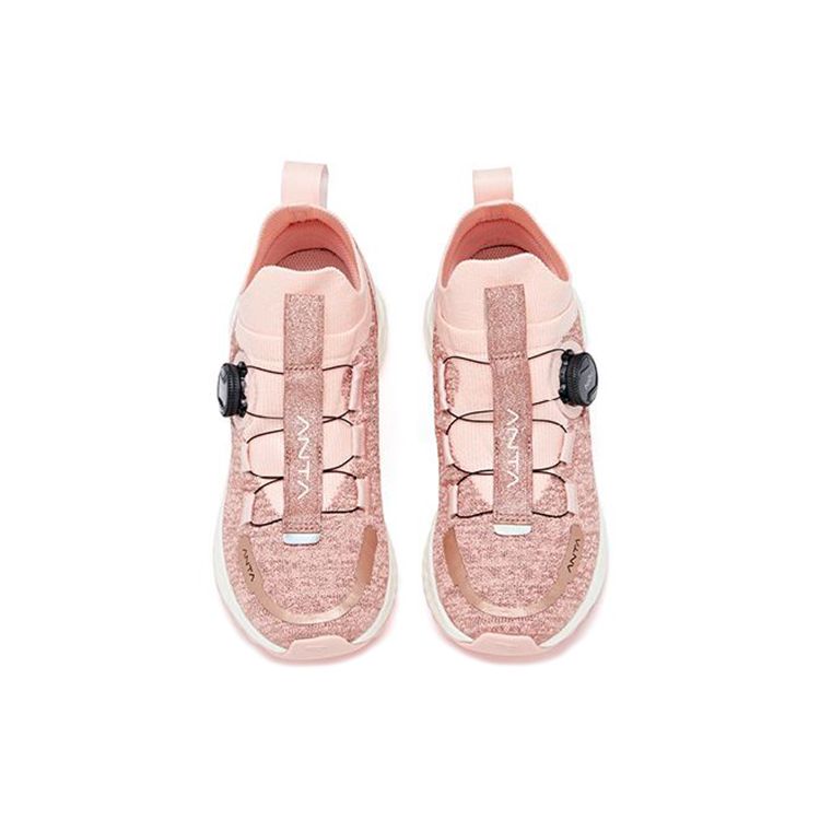 Anta NASA Collaboration Flashfoam Wormhole Technology Shock Absorption Slip Resistant Wear Resistant Rebound Low Top Running Shoes 12915580-5