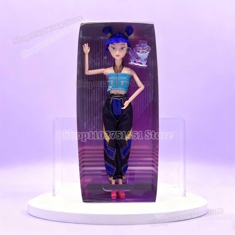 Cartoon Anime K-pop Demon Hunters Doll Kawaii Vinyl Toys Rumi Mira Zoey Action Figures Fans Ornaments Christmas Room Decoration