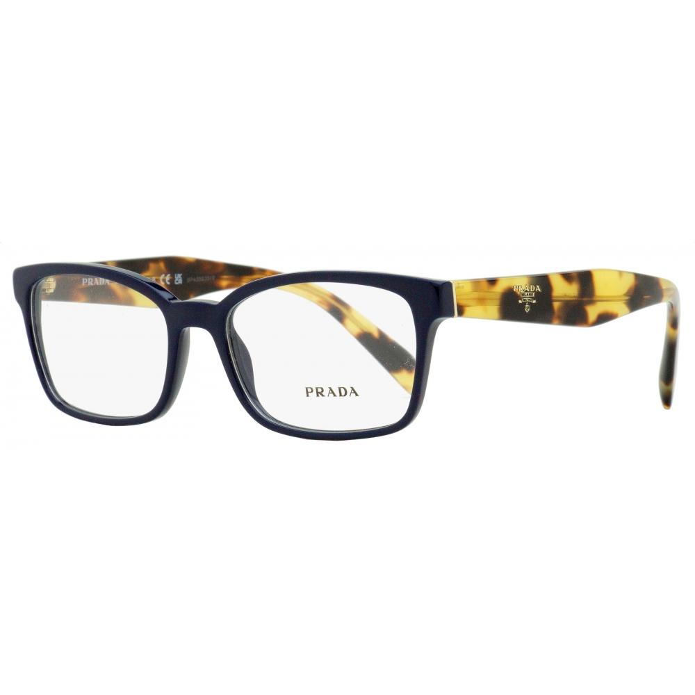 

Prada Мужские прямоугольные очки VPR 18T VIB 1O1 синие черепаховые 53 мм