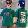 COD Fashionable and Cute Children's Clothing Cartoon Printed T-shirt