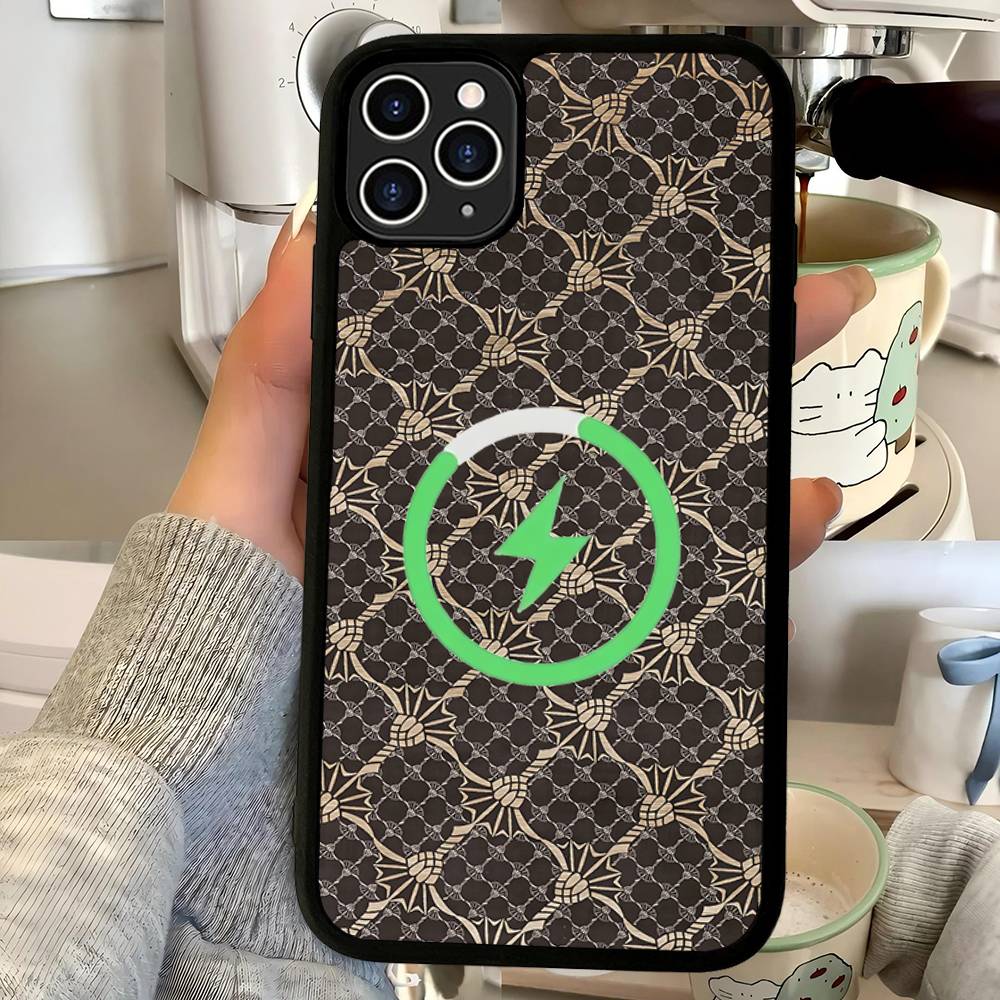 J-Joops Logo Magnetic Wireless Phone Case For IPhone 17 16 15 14 Plus 13 12 11 Pro Max