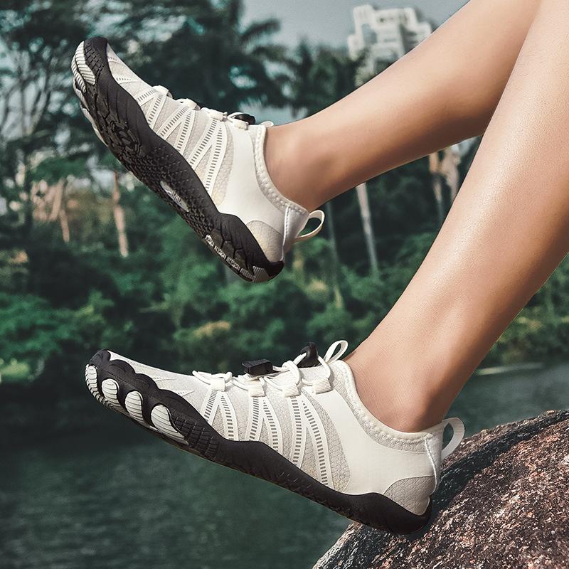 Sommer Unisex Atmungsaktive Barfuß Trail Schuhe Schnelltrocknend Strapazierfähig Rutschfest Leichte Sandalen Outdoor Waten Klettern Wanderschuhe