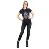 HARRY POTTER Womens/Ladies Hogwarts Draco Dormiens Crest Cotton T-Shirt