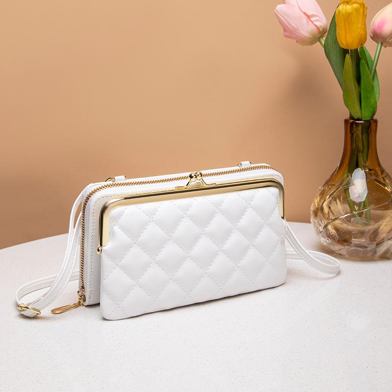 

JYL TS Women s Sling Bags Box Bag 047 Wallet PU Rhombus Partition Women Bag императорский синий