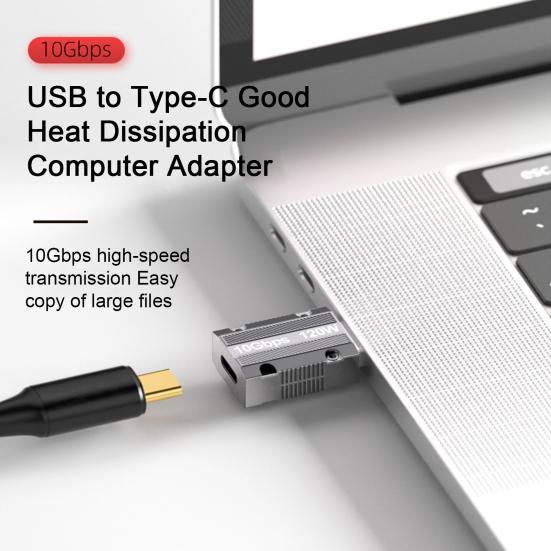 Computer Converter 120W High-Speed Converter Transfer Usb Drive-Free To Type-C 10Gbps Computer Usb Pc Accessories