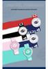 SANDA Unisex Silicone Strap Wristwatch - Trendy and Simple Design