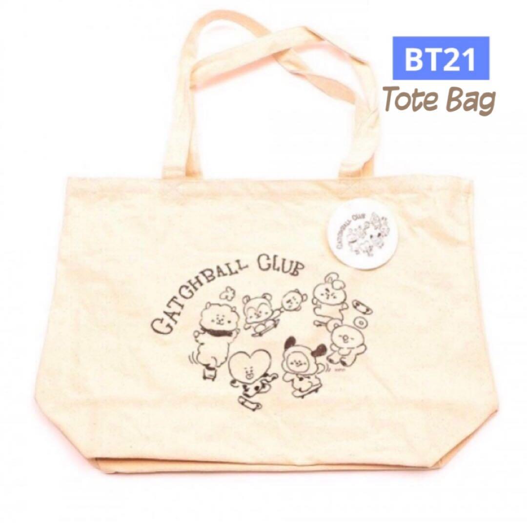 [USED] BT21 Korea Exclusive Tote Bag Eco Bag L Size