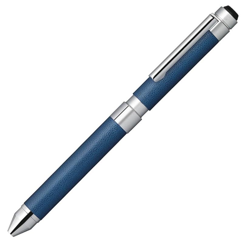 

zebra multifunction pen Shabo X CL5 leather ocean SB15-LDB