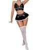 European & American Sexy Lace Nightclub Lingerie Set