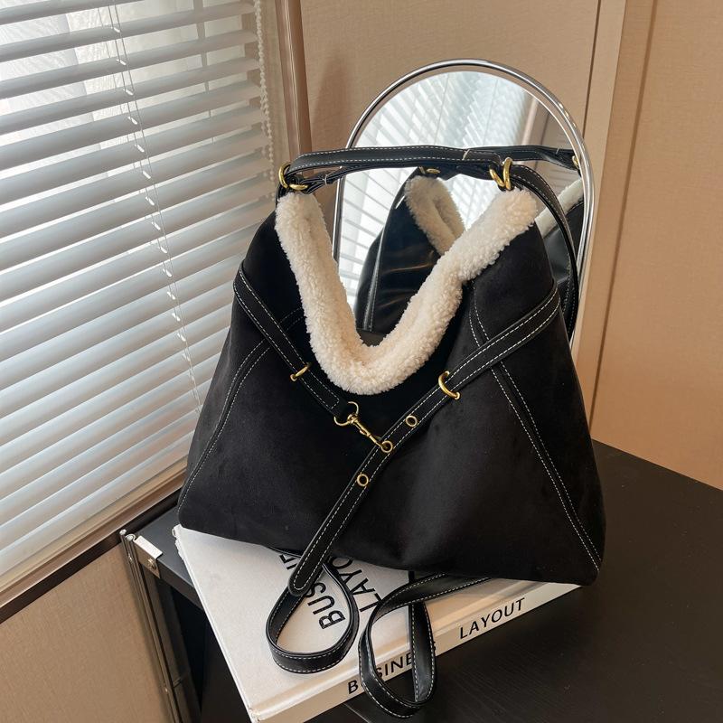 

Повседневная сумка женская большой вместимости новая ретро на плечо мессенджер дорожная сумка-тоут рюкзак чёрный