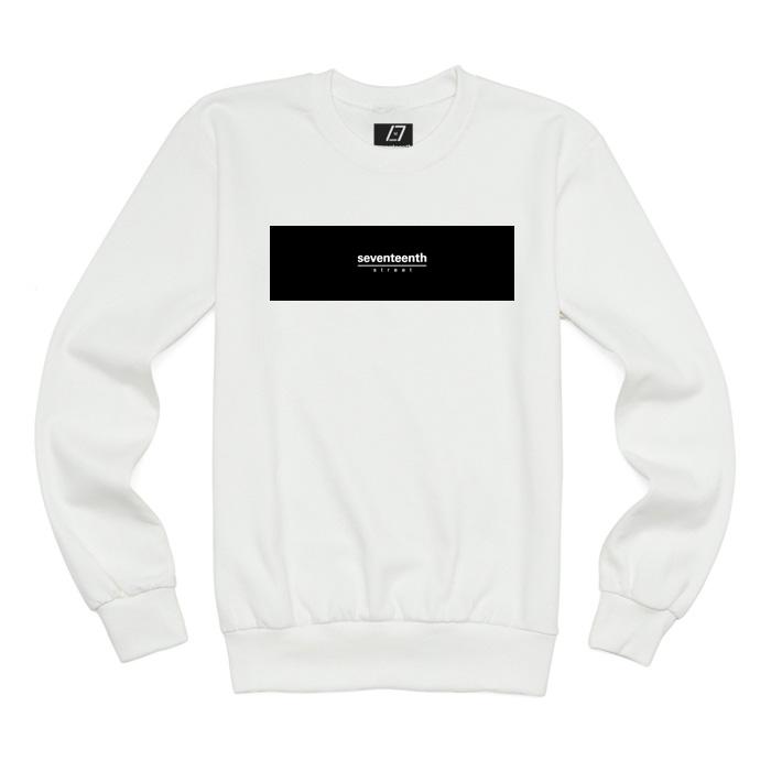 Свитшот Seventeen с низкой посадкой, свободного кроя, цвет слоновой кости 2Xl