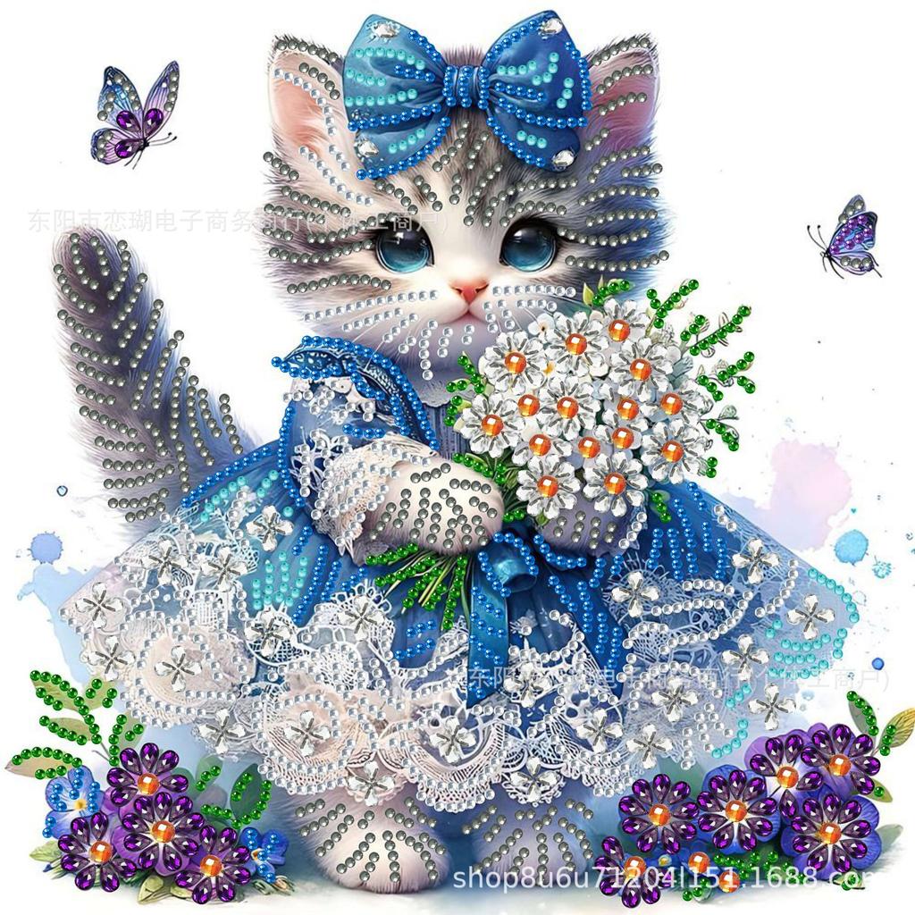 Schmetterlingsförmiges Diamantgemälde in großer Größe mit leuchtenden Diamanten, dekoratives Gemälde, Explosionsmotiv