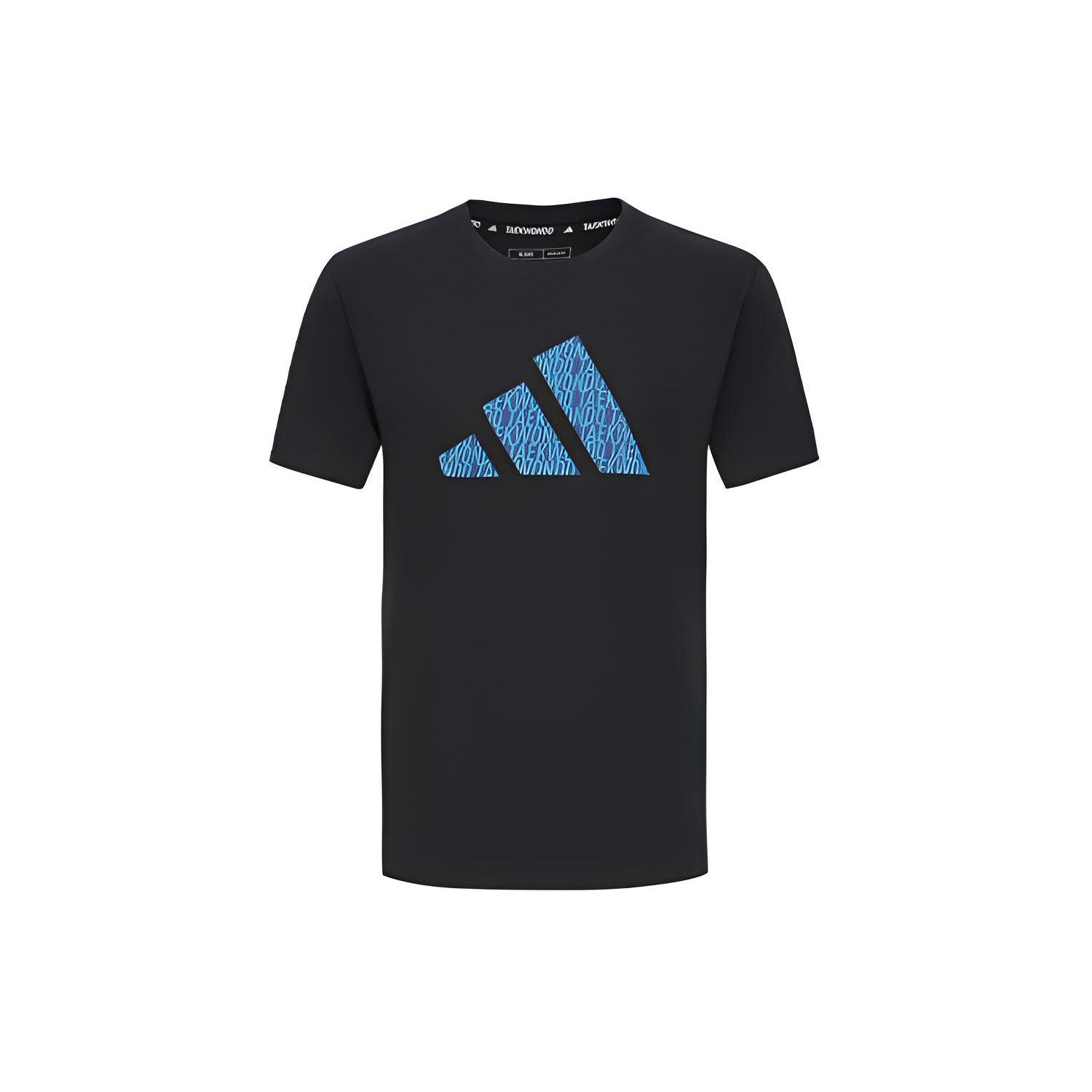 

Adidas Футболка унисекс с коротким рукавом и круглым вырезом, цвет черный, синий ADICLTSPSTK-BBU S