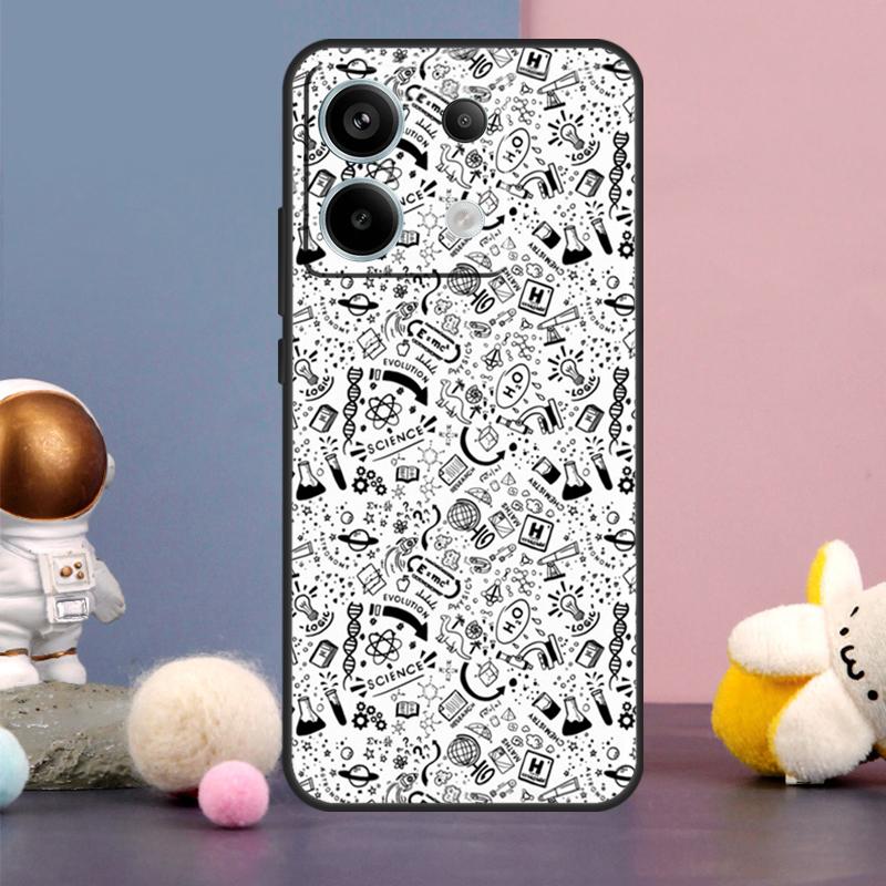 Vintage Chemistry Laboratory Case For Xiaomi Redmi Note 15 Pro Plus 10 11 12 13 14 Pro Redmi 15 15C 14C 10C 12C 13C Cover