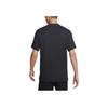 Nike Primary Swoosh Letter Logo Print Pullover Short Sleeve T-Shirt Men T-Shirts Black FV9771-010