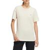 Adidas Ocean Gfx Tee Casual Breathable Dolphin Print Sports Short Sleeve T-Shirt Women Tops Beige HE7339