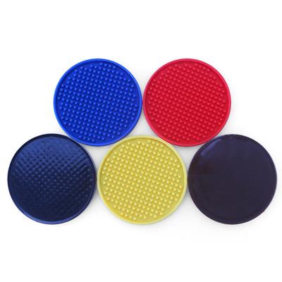 10cm Rounded Rubber Table Cup Mat Kitchen Pvc Mat Pad For Bar Cocktail Barware