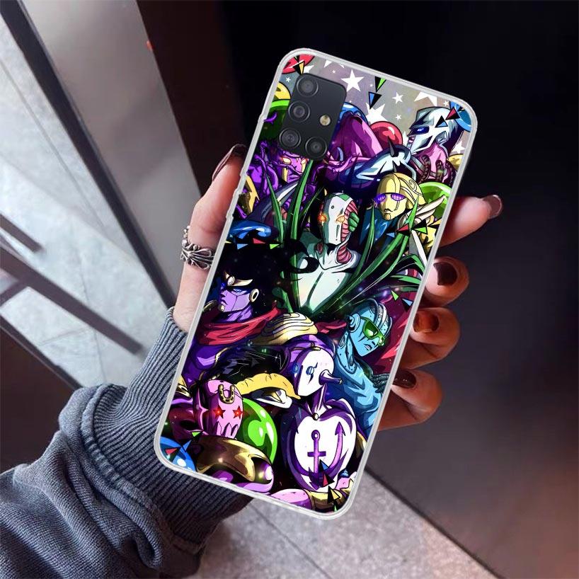 JoJo's Bizarre Adventure Hot Anime Phone Case For Samsung Galaxy A12 A52S A42 A32 A22 A51 A50 Note 20 Ultra 10 S10 Plus A71 A70