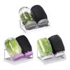 Stackable Glass Seedling Sprouter Set With Ventilated Base And Shade Sleeve Fit for Alfalfa Mung Beans Indoor Gardening