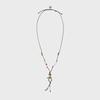 SOFT BEADS GLASSES HOLDER NECKLACE (BROWN)