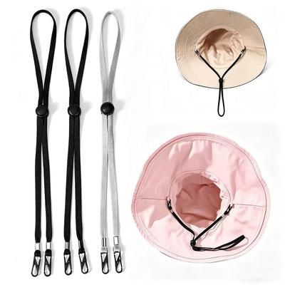 Adjustable Windproof Hat Strap: Anti-Drop Lanyard for Sun & Fisherman Hats