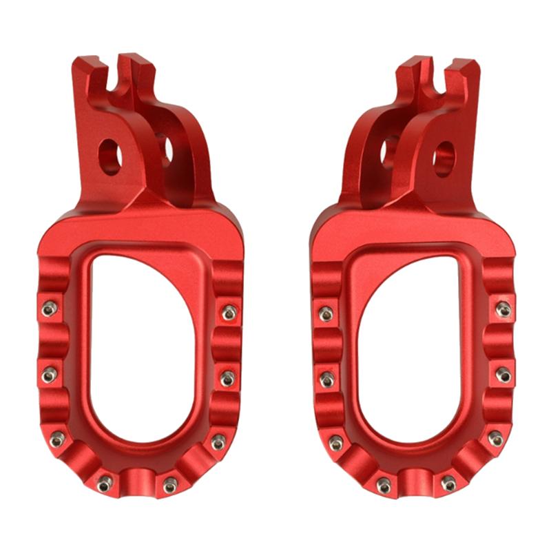 A28G-Motorcycle Accessories For Honda CRF250 CRF450R Foot Rests Footrest Footpegs Pegs Pedals Replacement Parts